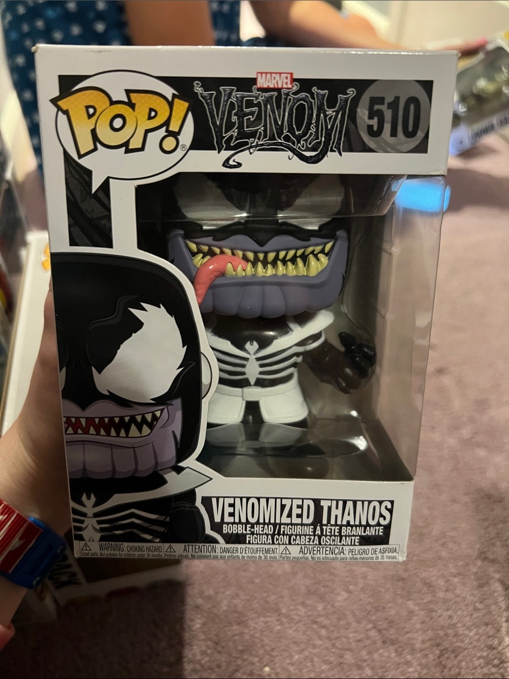 Funko Venomized Thanos Pop! Vinyl - Black White Purple Yellow Red